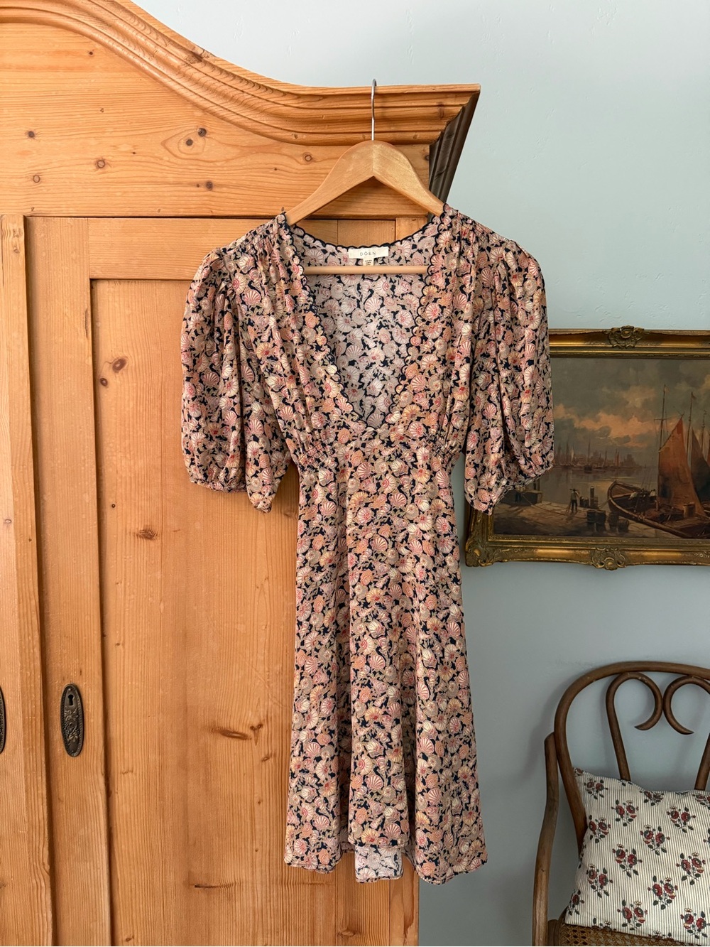 Doen Emilia Dress - Tresors De La Mer - Picture 2 of 4